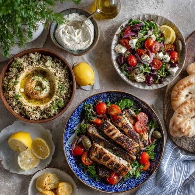 light and fresh Mediterranean meals