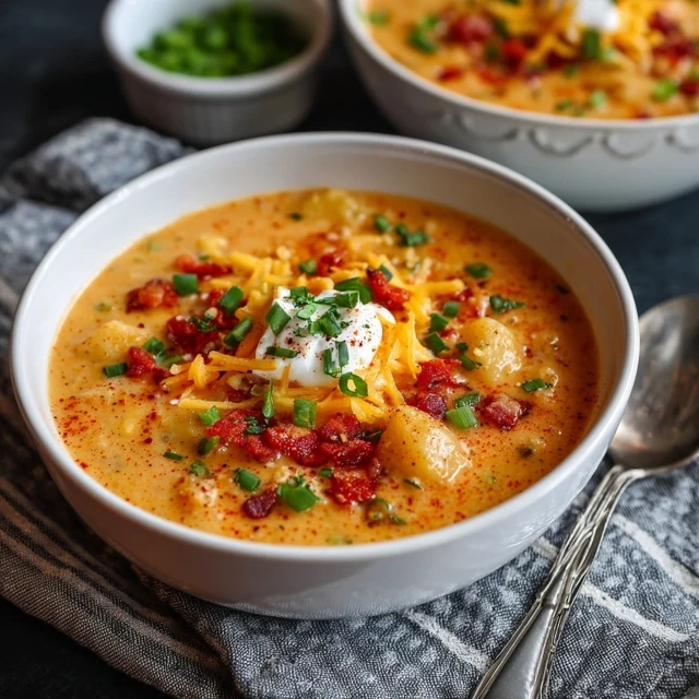 Instant Pot Cajun Potato Soup
