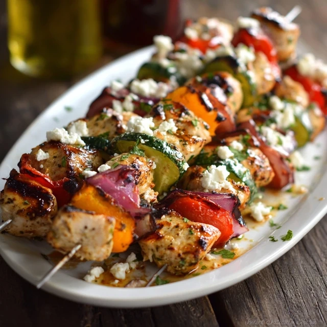 How To Make Juicy Greek Chicken Kabobs At Home
