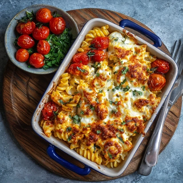 Baked Feta Pasta Dinner