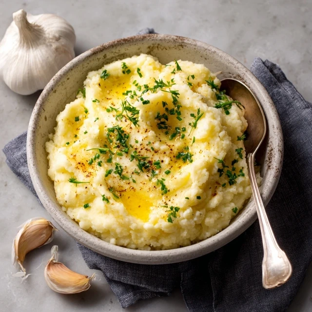 Garlic Mashed Potatoes