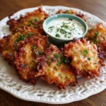 Crispy Amish Onion Fritters