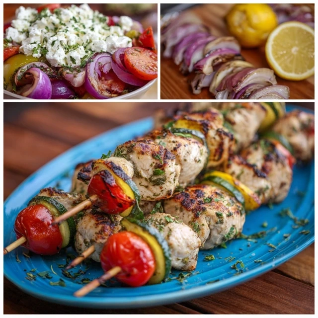 How To Make Juicy Greek Chicken Kabobs At Home