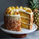 Pineapple Coconut Dream Cake