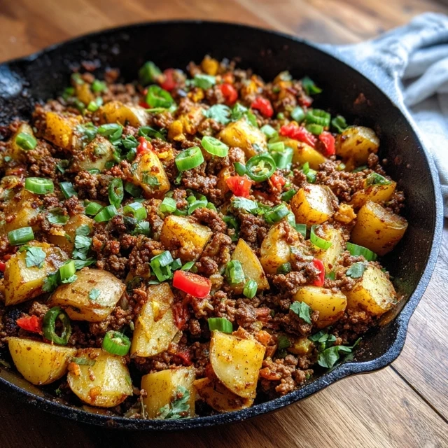 Southwest Ground Beef and Potato