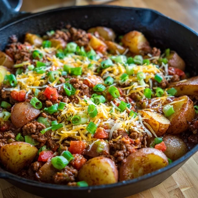 Southwest Ground Beef and Potato